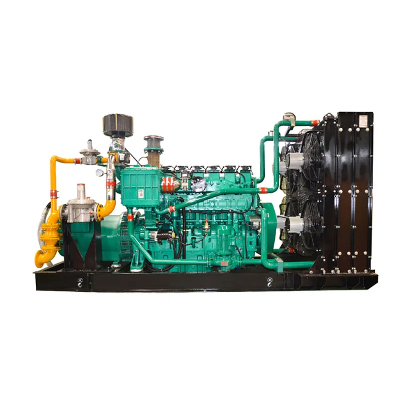 Quiet Enclosed Gas Generator Set for Hotel Backup Quiet Enclosed Gas Generator Set for Hotel Backup